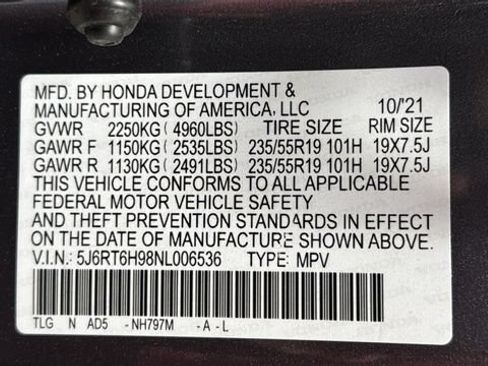 Used 2022 Honda CR-V Touring image 29