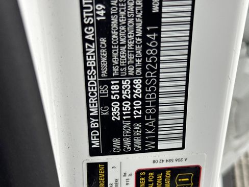 New 2025 Mercedes-Benz C 43 AMG AMG C 43 image 18