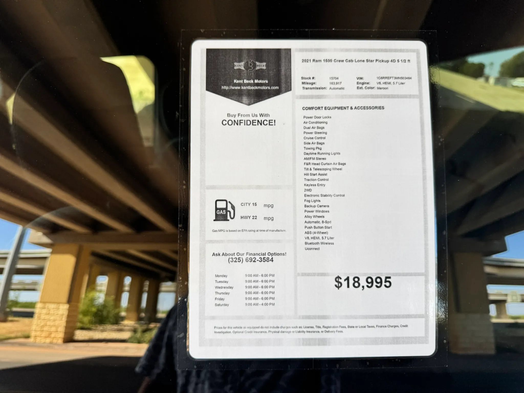 Used 2021 RAM 1500 Lone Star RWD image 34