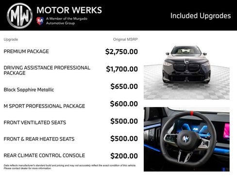 New 2026 BMW X3 M50 w/ Premium Package image 4