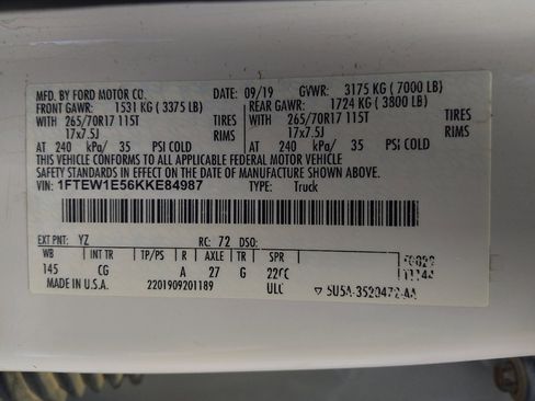 Used 2019 Ford F150 XL w/ XL Power Equipment Group image 33