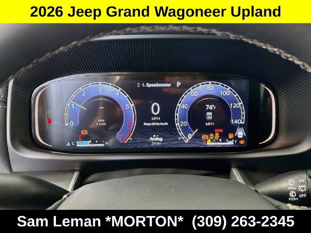 New 2026 Jeep Grand Wagoneer 4WD w/ Quick Order Packge 29V Upland image 12