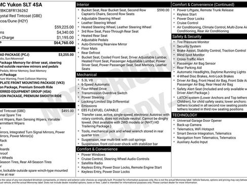 Used 2015 GMC Yukon SLT w/ Open Road Package image 4