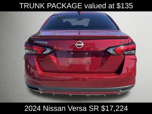Used 2024 Nissan Versa SR w/ Trunk Package FWD image 4