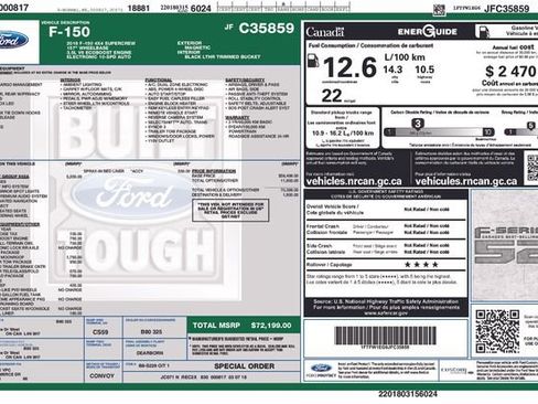 Used 2018 Ford F150 Lariat w/ Equipment Group 502A Luxury image 22