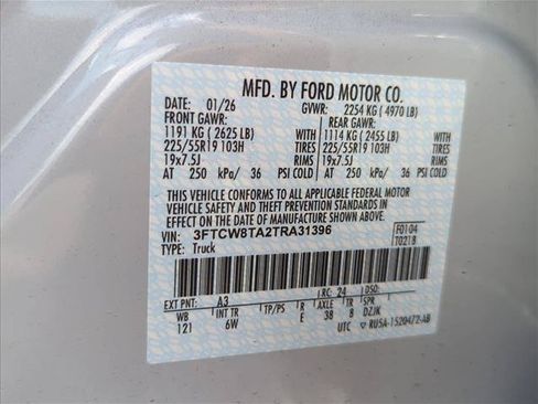 New 2026 Ford Maverick Lobo AWD/4WD image 20
