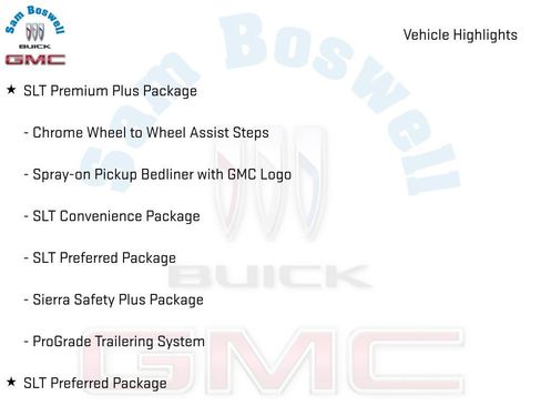 New 2026 GMC Sierra 1500 SLT w/ SLT Premium Plus Package AWD/4WD image 8