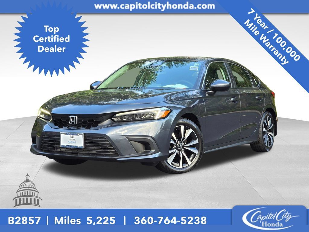 Certified 2024 Honda Civic EX-L image 1