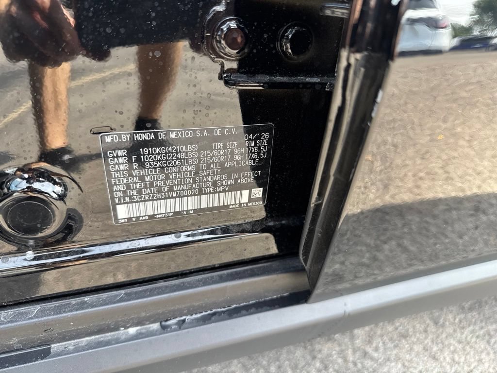 Certified 2027 Honda HR-V LX image 23