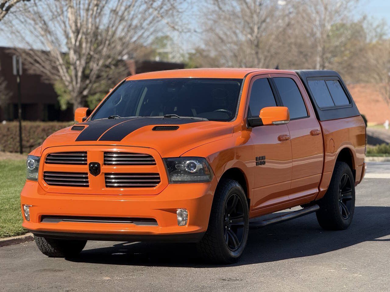 Used 2017 RAM 1500 Sport w/ Ignition Orange Sport Package AWD/4WD image 2