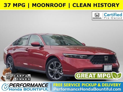 Certified 2023 Honda Accord EX image 1