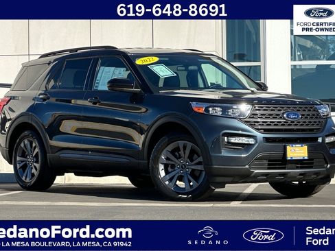 Certified 2022 Ford Explorer XLT w/ Equipment Group 202A image 1