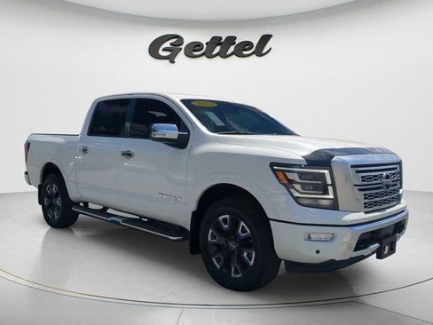 Used 2023 Nissan Titan Platinum Reserve w/ Off Road Protection Package AWD/4WD image 3
