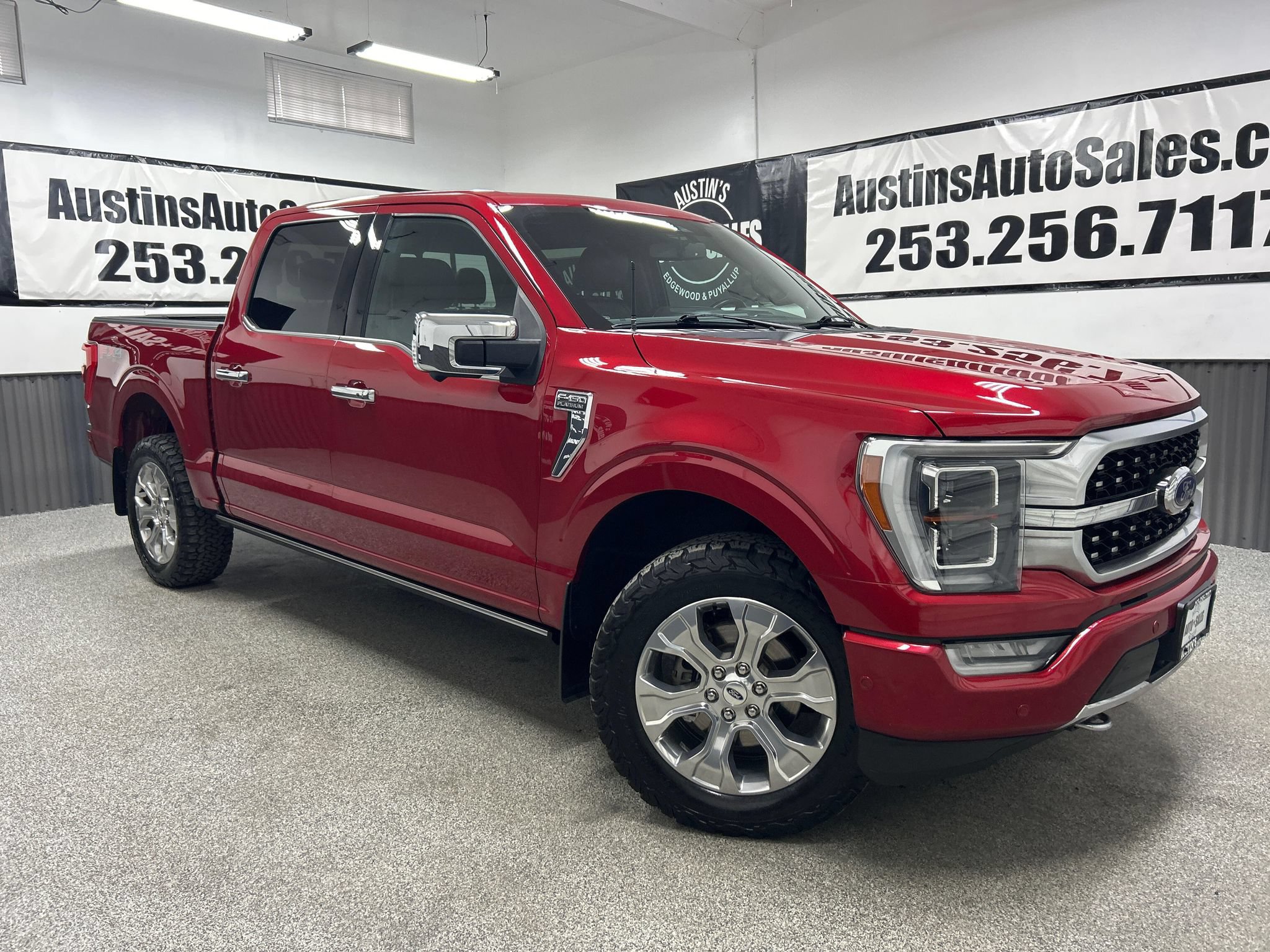 Used 2021 Ford F150 Platinum w/ Equipment Group 701A High AWD/4WD image 1