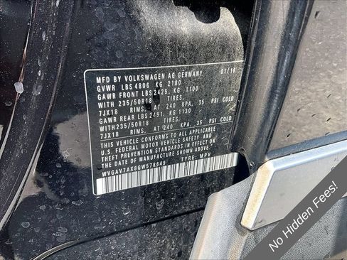 Used 2016 Volkswagen Tiguan SE FWD image 29