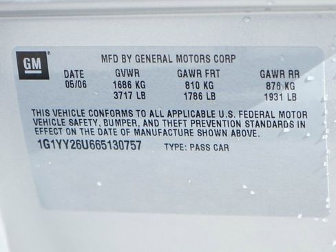 Used 2006 Chevrolet Corvette Coupe w/ Preferred Equipment Group image 53