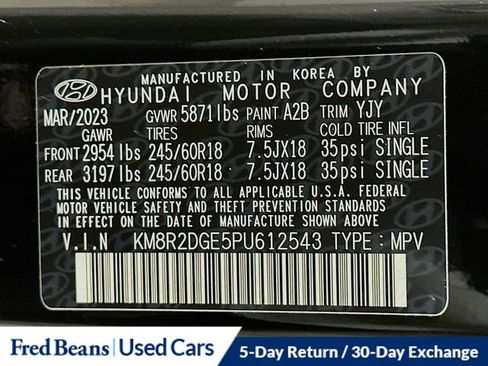 Used 2023 Hyundai Palisade SEL w/ Cargo Package image 32