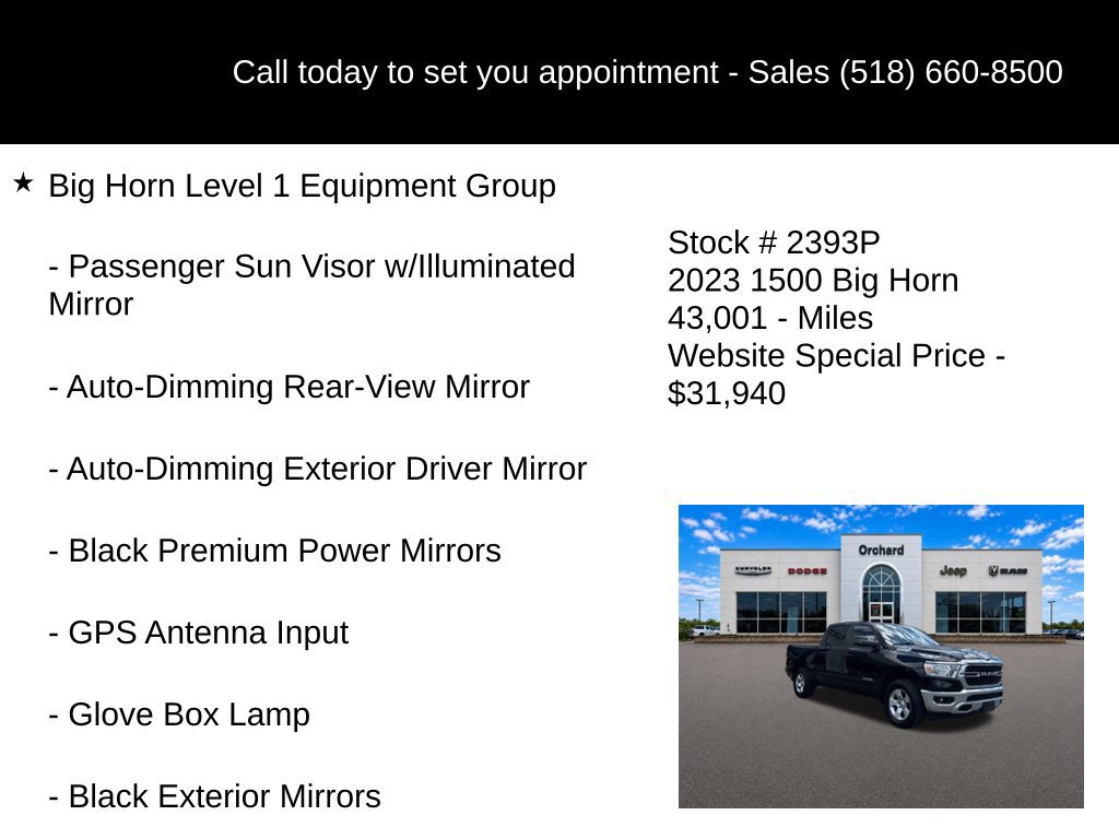 Used 2023 RAM 1500 Big Horn AWD/4WD image 10