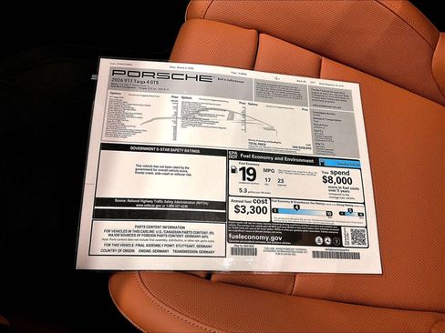 New 2026 Porsche 911 Targa 4 GTS image 14