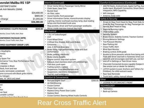 Used 2022 Chevrolet Malibu RS image 7