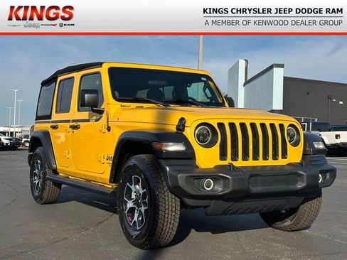 Certified 2021 Jeep Wrangler Unlimited Sport image 1