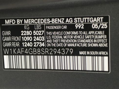 New 2025 Mercedes-Benz C 300 Sedan image 15