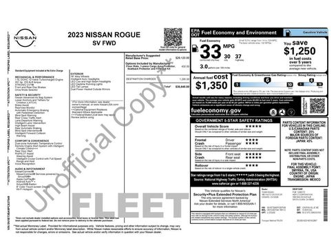Used 2023 Nissan Rogue SV image 38