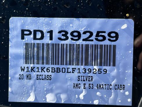 Used 2020 Mercedes-Benz E 53 AMG 4MATIC Cabriolet image 15