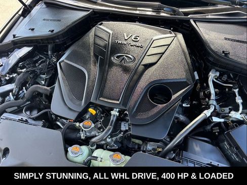 Certified 2023 INFINITI Q50 Red Sport 400 w/ Black Opal Edition image 35