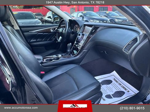 Used 2018 INFINITI Q50 Luxe w/ Sensory Package (Luxe) image 14