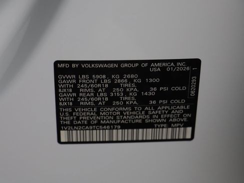 New 2026 Volkswagen Atlas SE image 23