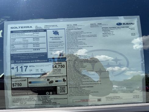 New 2026 Subaru Solterra AWD/4WD image 33