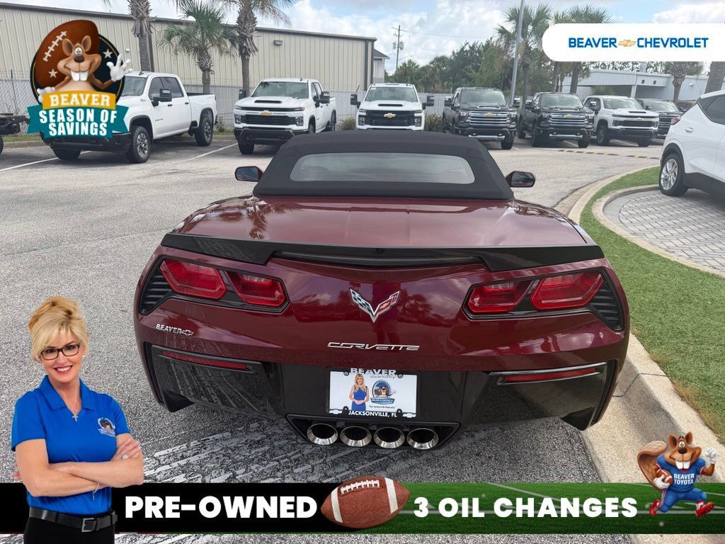 Used 2017 Chevrolet Corvette Stingray Convertible w/ 2LT Preferred Equipment Group RWD image 7