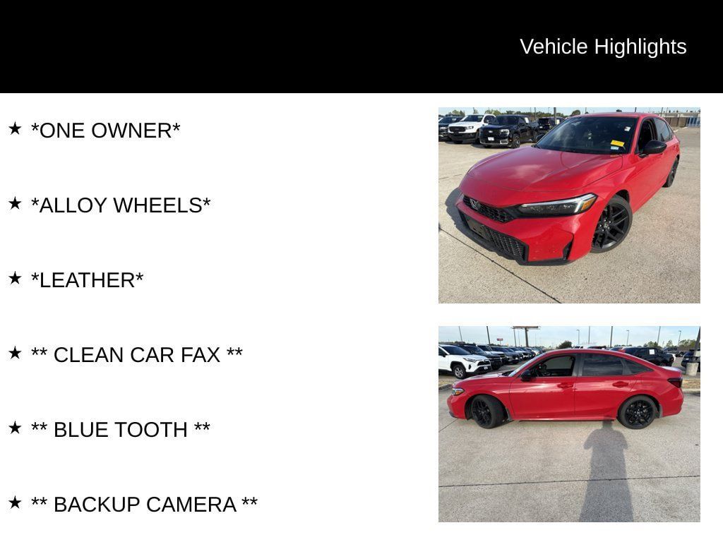 Used 2026 Honda Civic Sport image 4