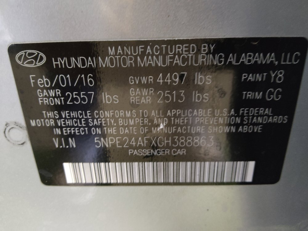 Used 2016 Hyundai Sonata SE FWD image 33