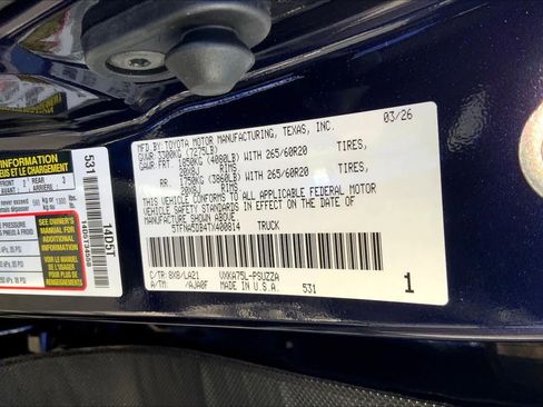 New 2026 Toyota Tundra Platinum AWD/4WD image 21