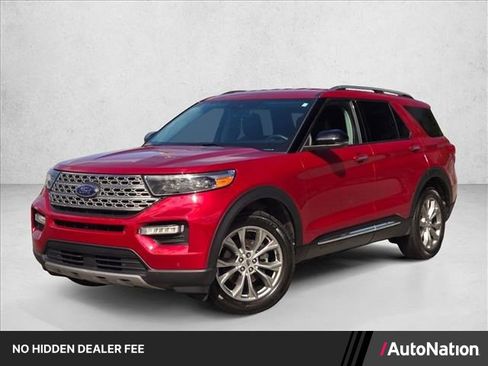 Used 2021 Ford Explorer Limited w/ Equipment Group 301A AWD/4WD image 1