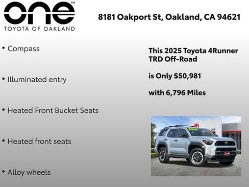 Used 2025 Toyota 4Runner TRD Off-Road image 11