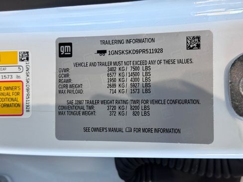 Used 2023 Chevrolet Tahoe Premier w/ Premium Package image 10