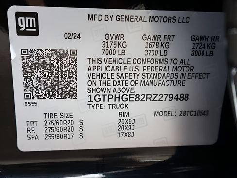 Used 2024 GMC Sierra 1500 Denali w/ Technology Package RWD image 28