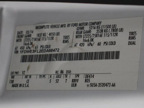 Used 2014 Ford E-350 and Econoline 350 Super Duty w/ Power Windows & Locks Group image 39