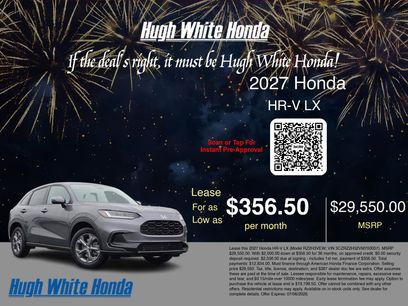 New 2027 Honda HR-V LX