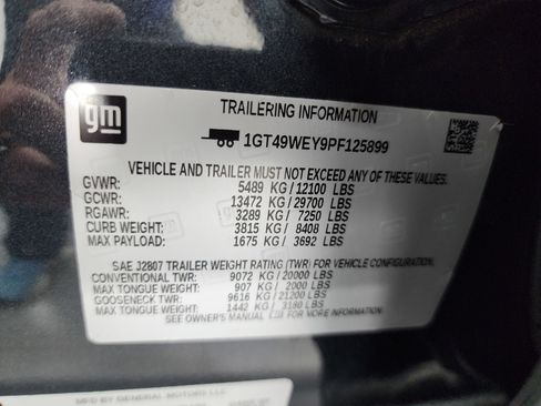 Used 2023 GMC Sierra 3500 Denali w/ Denali Ultimate Package image 70