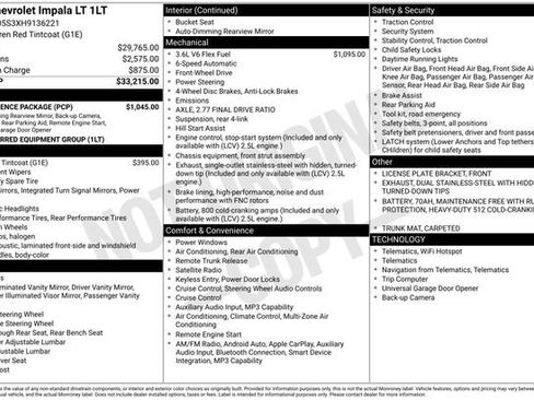 Used 2017 Chevrolet Impala LT w/ Convenience Package FWD image 5