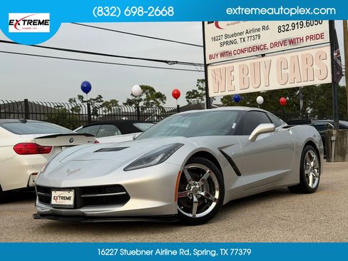 Used 2014 Chevrolet Corvette Stingray Coupe w/ 3LT Preferred Equipment Group RWD image 1