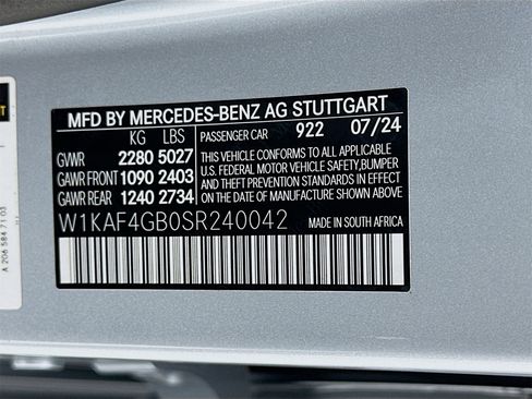Certified 2025 Mercedes-Benz C 300 Sedan image 35