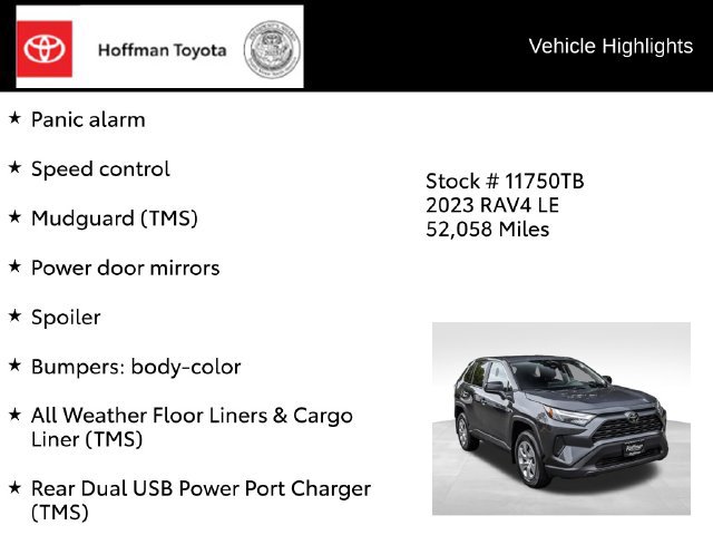 Used 2023 Toyota RAV4 LE AWD/4WD image 35