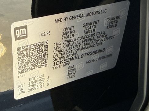 New 2026 GMC Yukon XL AT4 Ultimate w/ LPO, Floor Liner Package AWD/4WD image 24