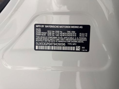 New 2026 BMW X3 xDrive30 w/ Convenience Package AWD/4WD image 11