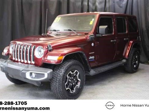 Used 2021 Jeep Wrangler Unlimited Sahara w/ Cold Weather Group image 3